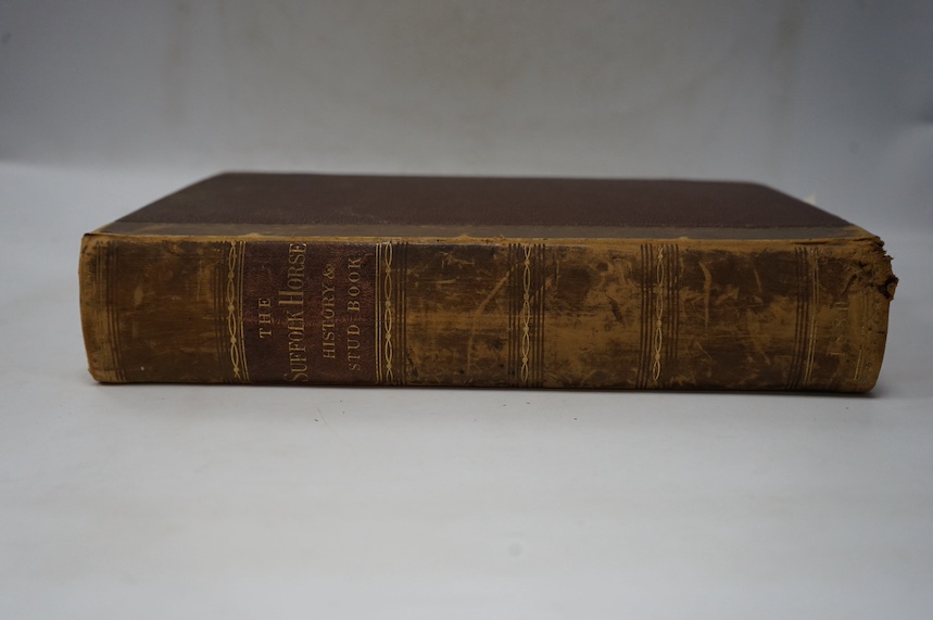 Biddell, Herman - The Suffolk Stud Book; a history and register of the county breed of cart horses ... to which are added tables of winners, pedigree charts, sales, &c. Collected, compiled (etc.) for the Suffolk Stud Boo